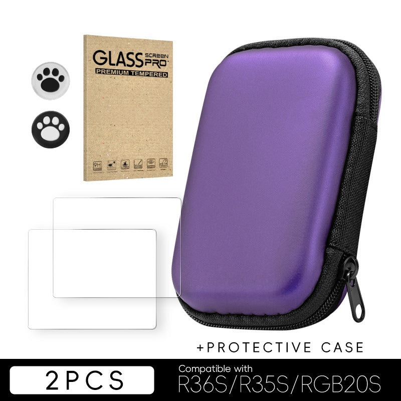 R36S / R35S / RGB20S Glass Screen Protector + Travel Case
