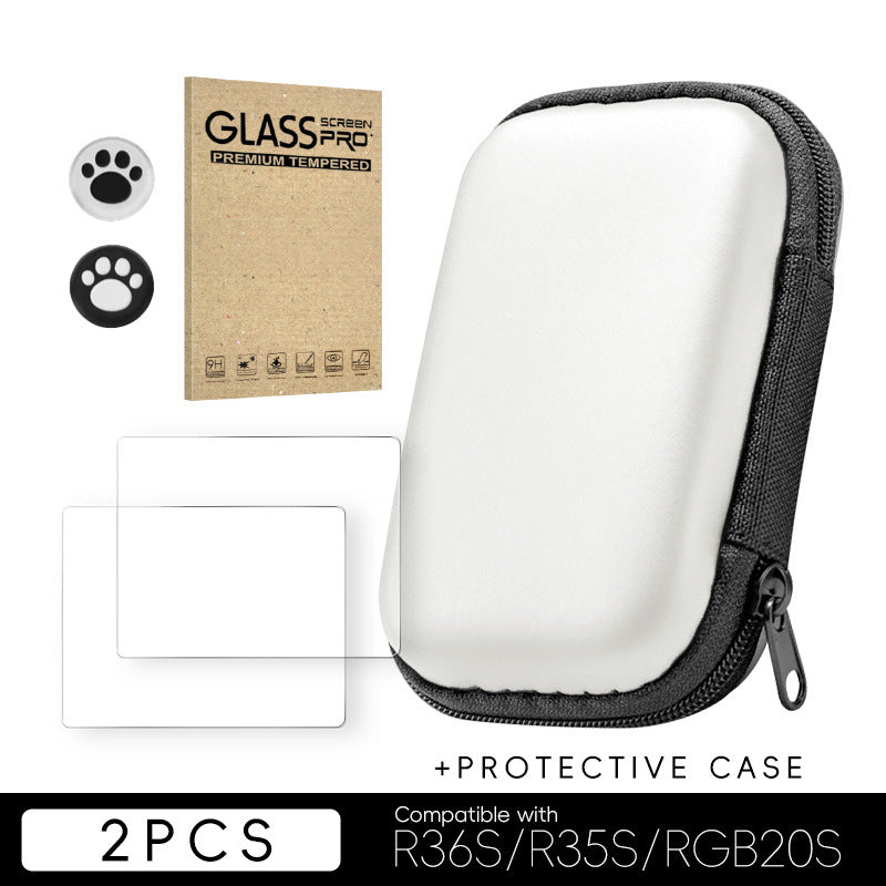 R36S / R35S / RGB20S Glass Screen Protector + Travel Case