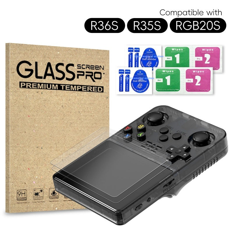 R36S / R35S / RGB20S Glass Screen Protector + Travel Case