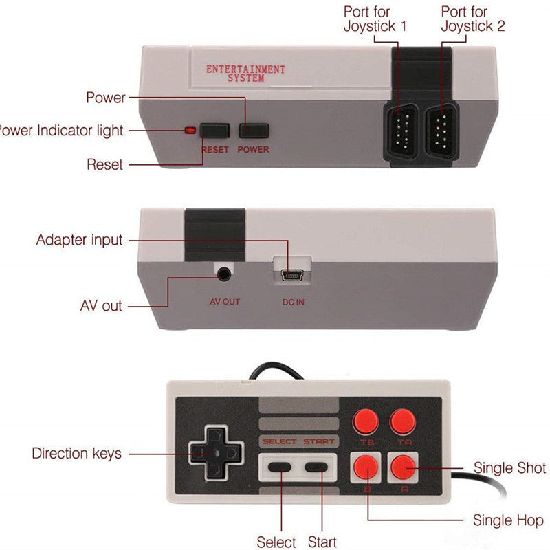 MINI NES Style Console