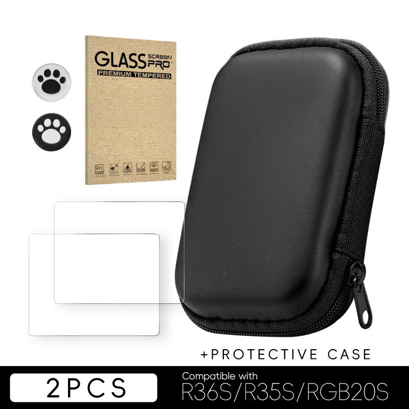 R36S / R35S / RGB20S Glass Screen Protector + Travel Case